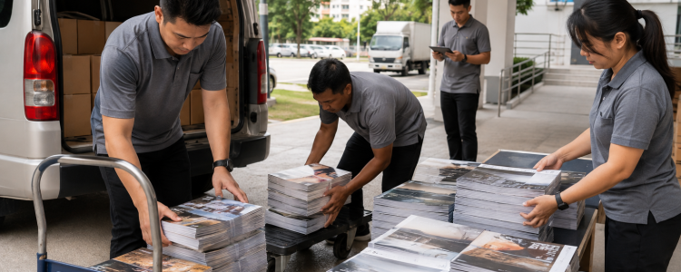 Why Heavy Booklets and Sample Packs Need a Team Distribution Plan, Not a Standard Flyer Route 